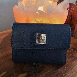 Dooney & Bourke Navy Textured Wallet